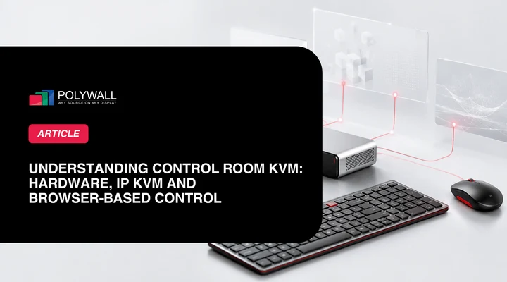 Understanding Control Room KVM: Hardware, IP KVM and Browser-Based Control