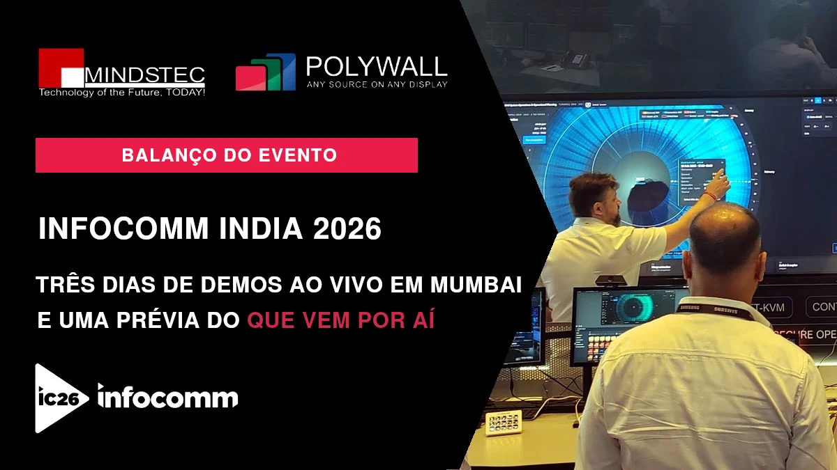 Balanço da InfoComm India 2026: a Polywall mostra aos visitantes uma prévia do seu próximo produto