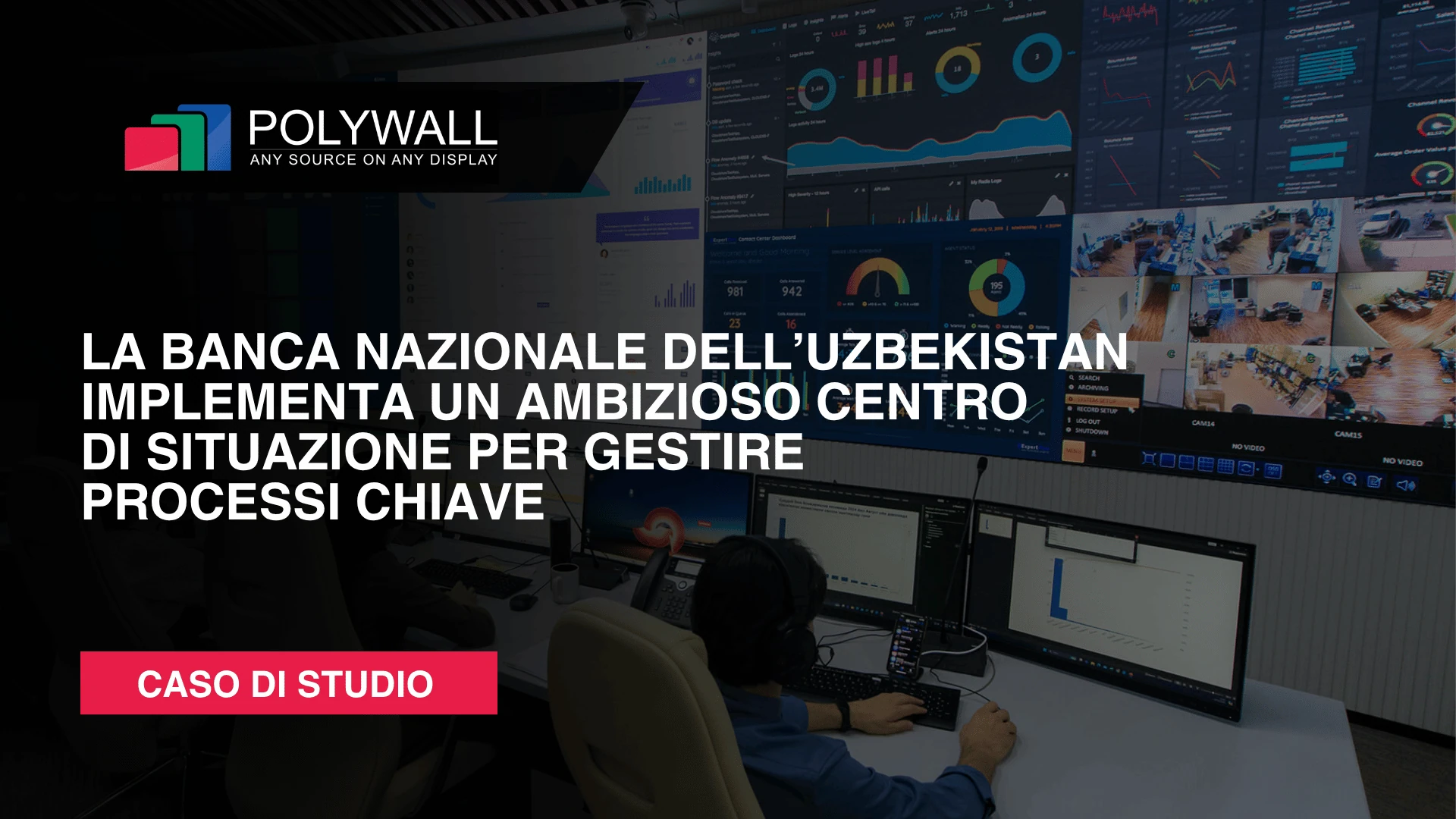 Nuovo caso di studio: La Banca Nazionale dell’Uzbekistan implementa un ambizioso centro di situazione per gestire processi chiave