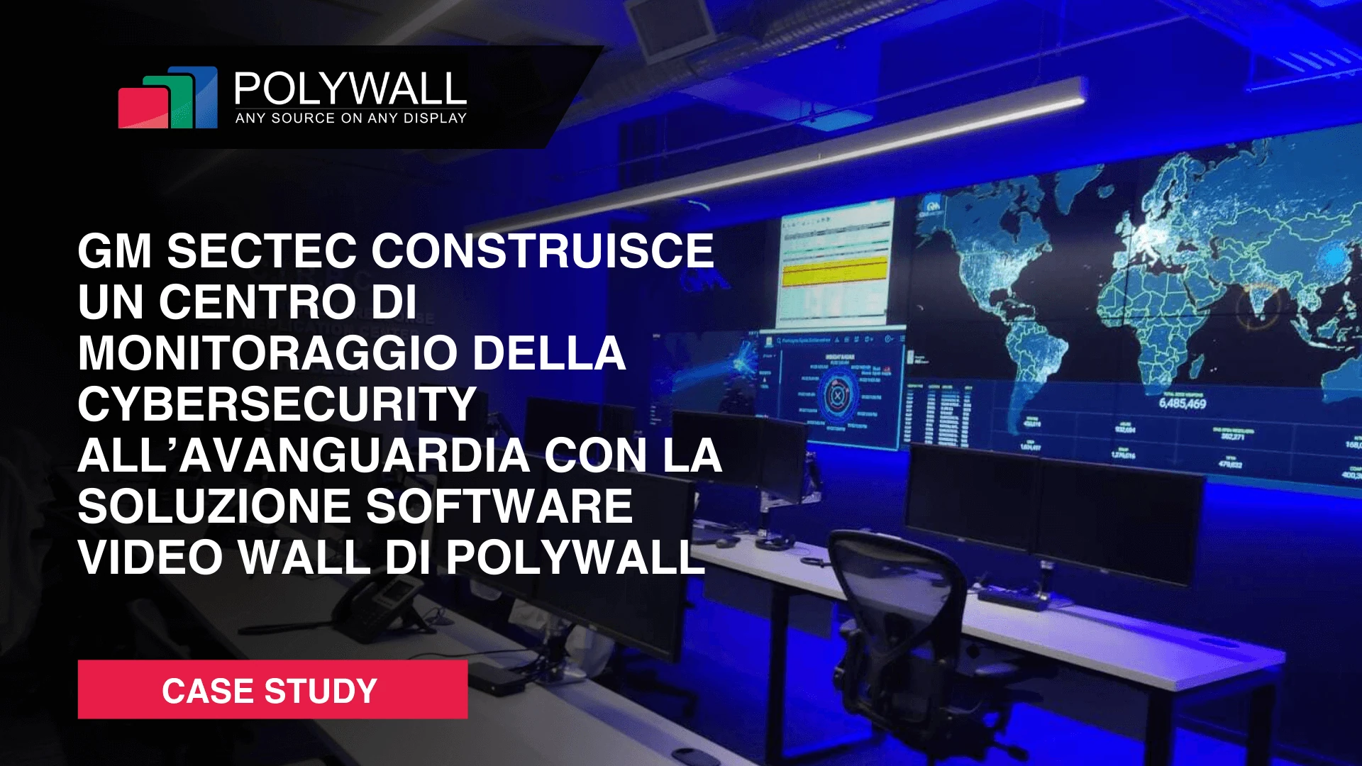 Nuovo caso di studio: GM Sectec Costruisce un Centro di Monitoraggio della Cybersecurity all'Avanguardia con Polywall