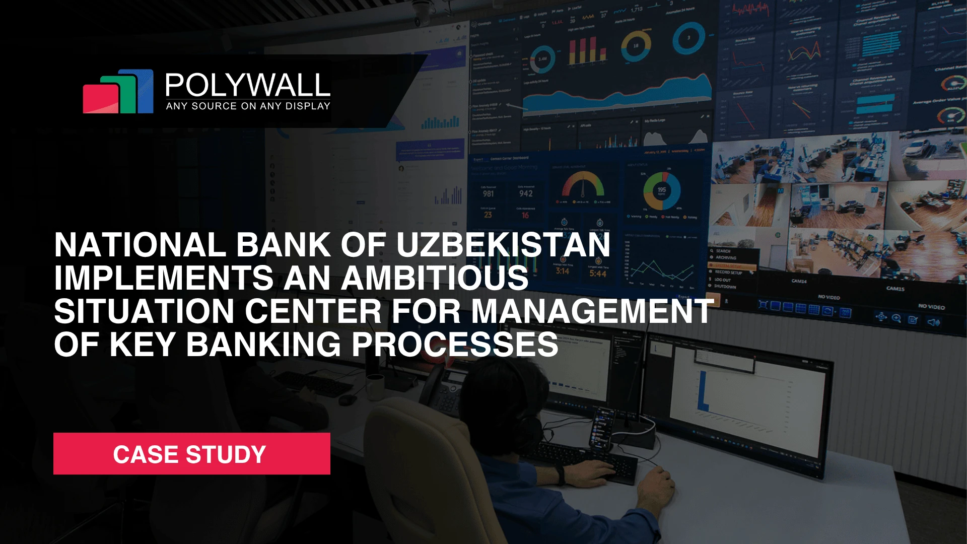 New Case Study: National Bank Implements An Ambitious Situation Center For Management Of Key Banking Processes
