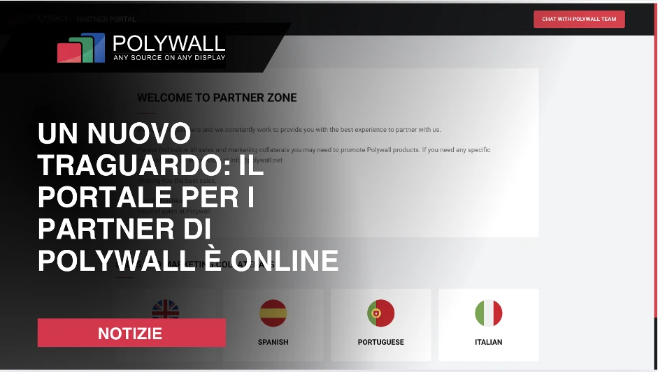 Polywall Lancia un Nuovo Portale per i Partner
