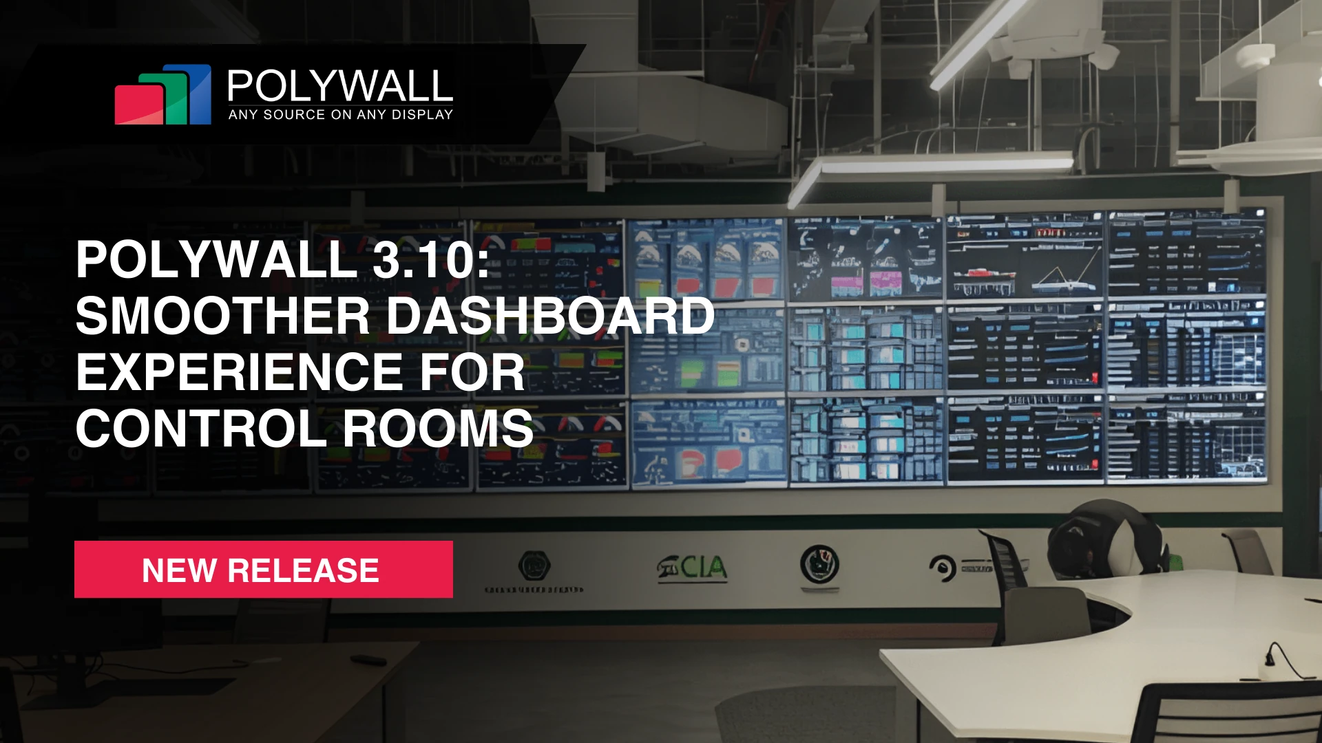 Polywall 3.10: Multi-Dashboard Experience for Control Rooms