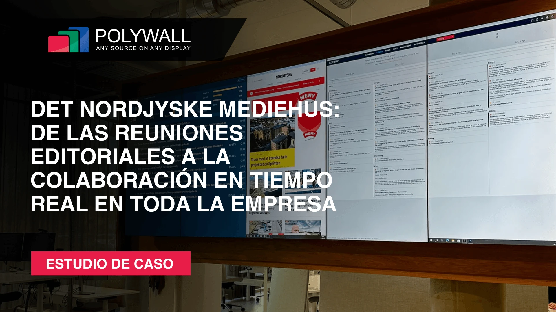 Nuevo caso de éxito: El líder mediático danés Det Nordjyske Mediehus transforma la colaboración editorial y operativa con Polywall