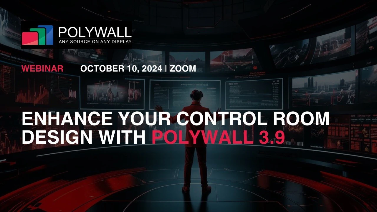 [October 10, 2024] Webinar: Enhance Your Control Room Design with Polywall 3.9