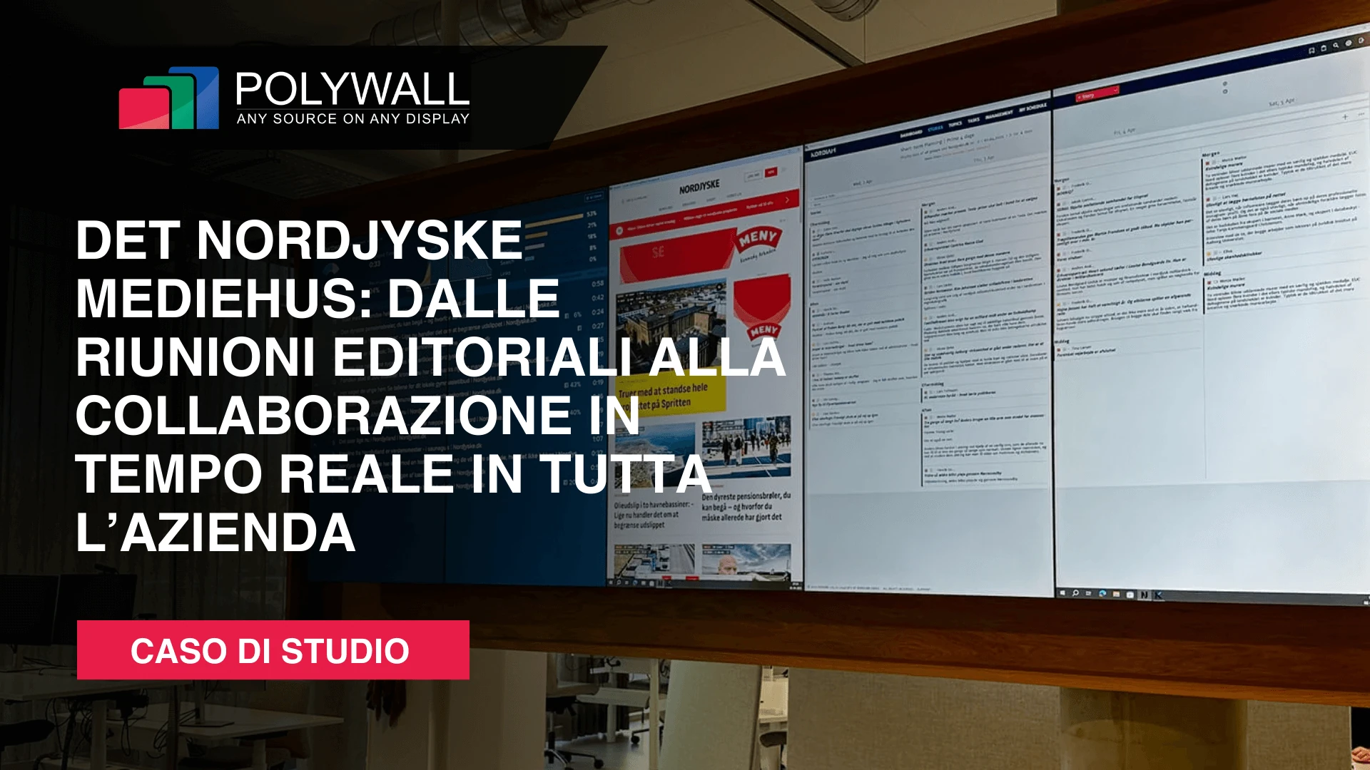 Nuovo caso di studio: Il Leader Danese dei Media Det Nordjyske Mediehus Trasforma la Collaborazione Editoriale e Operativa con Polywall