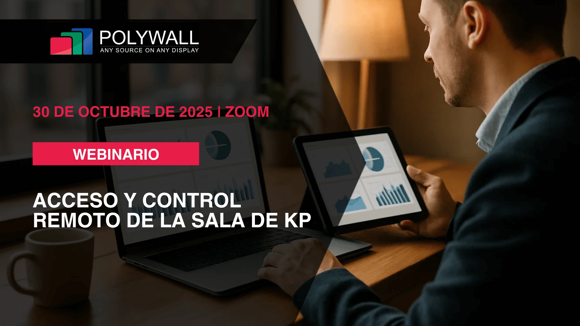 [30 de octubre de 2025] Webinar: Acceso y control remoto de salas KPI – En cualquier momento y lugar